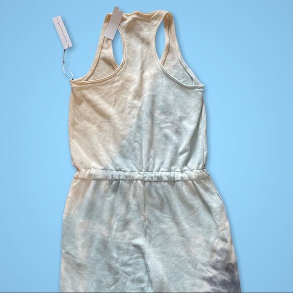YOUNG FABULOUS BROKE NEW EBERHART TIE DYE TERRY JUMPSUIT LARGE - Picture 4 of 5